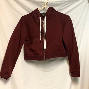 Forever 21 Burgundy Jacket